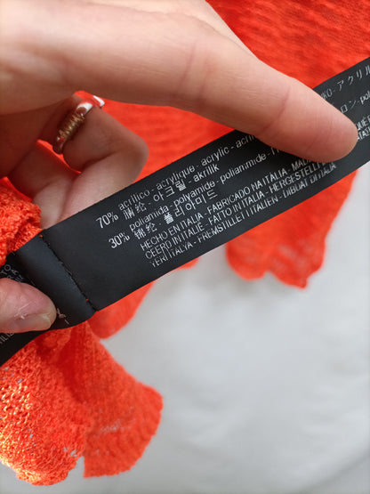ZARA. Top coral T.m