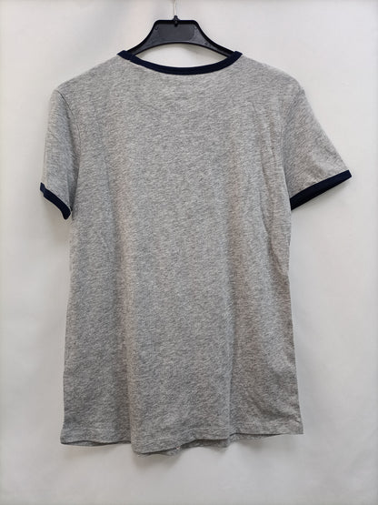 FLOWIT. Camiseta gris palmeras T.s