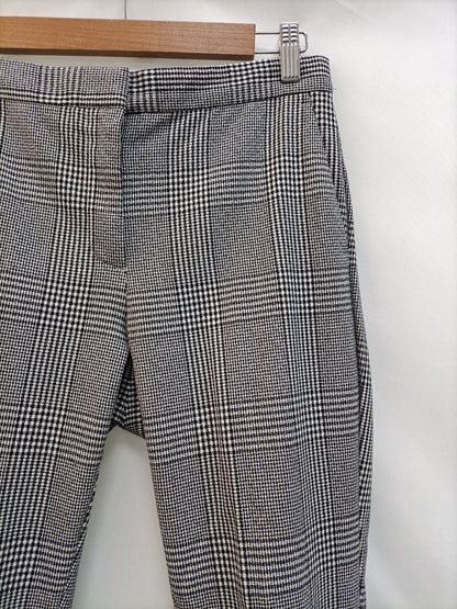ZARA. Pantalón cuadros T.s