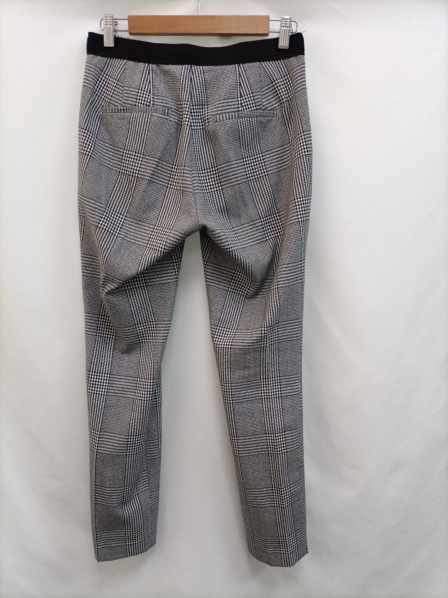 ZARA. Pantalón cuadros T.s