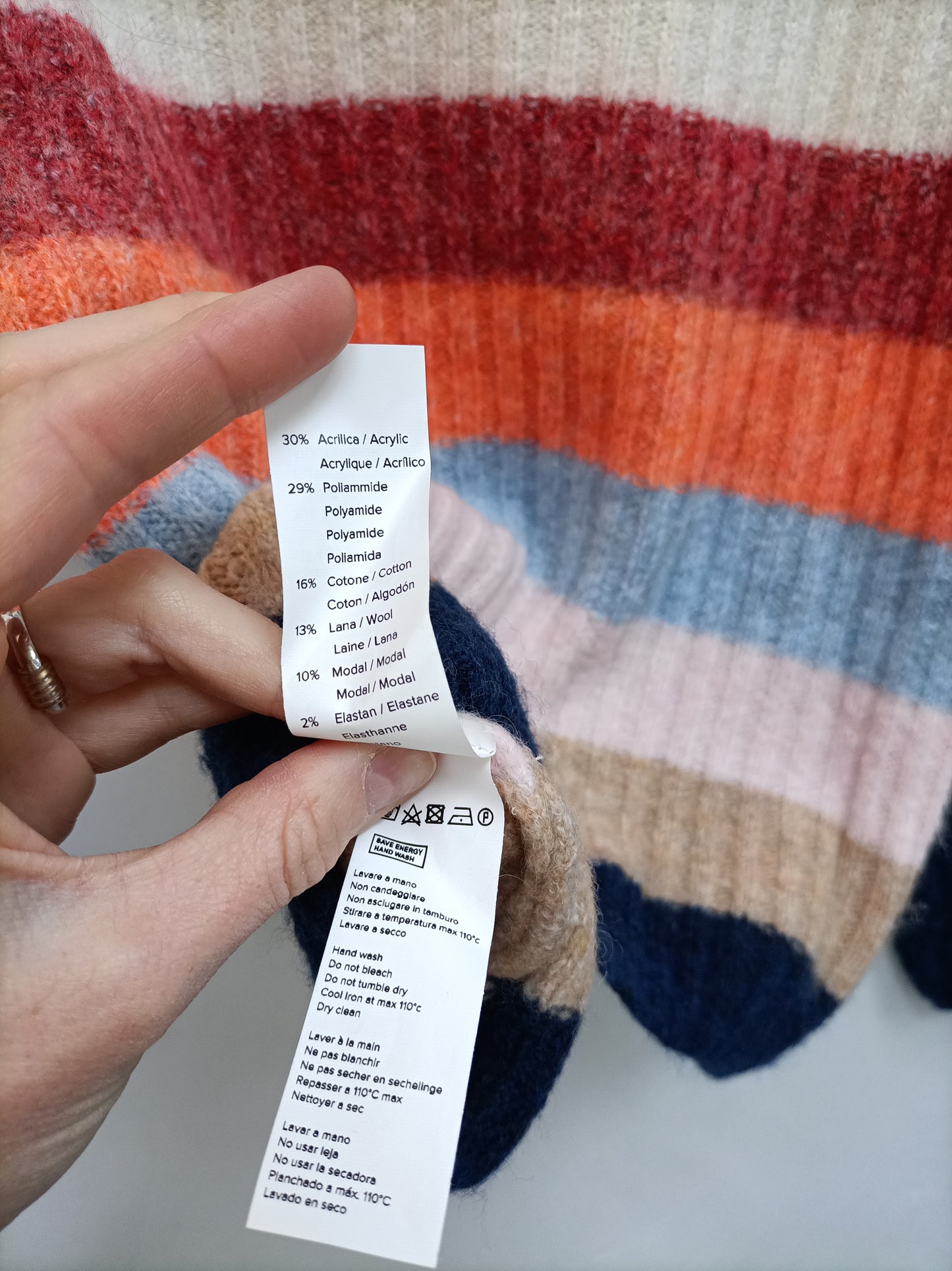 SUBDUED. Jersey rayas colores T.s