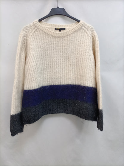 MAJE. Striped Tm Jersey