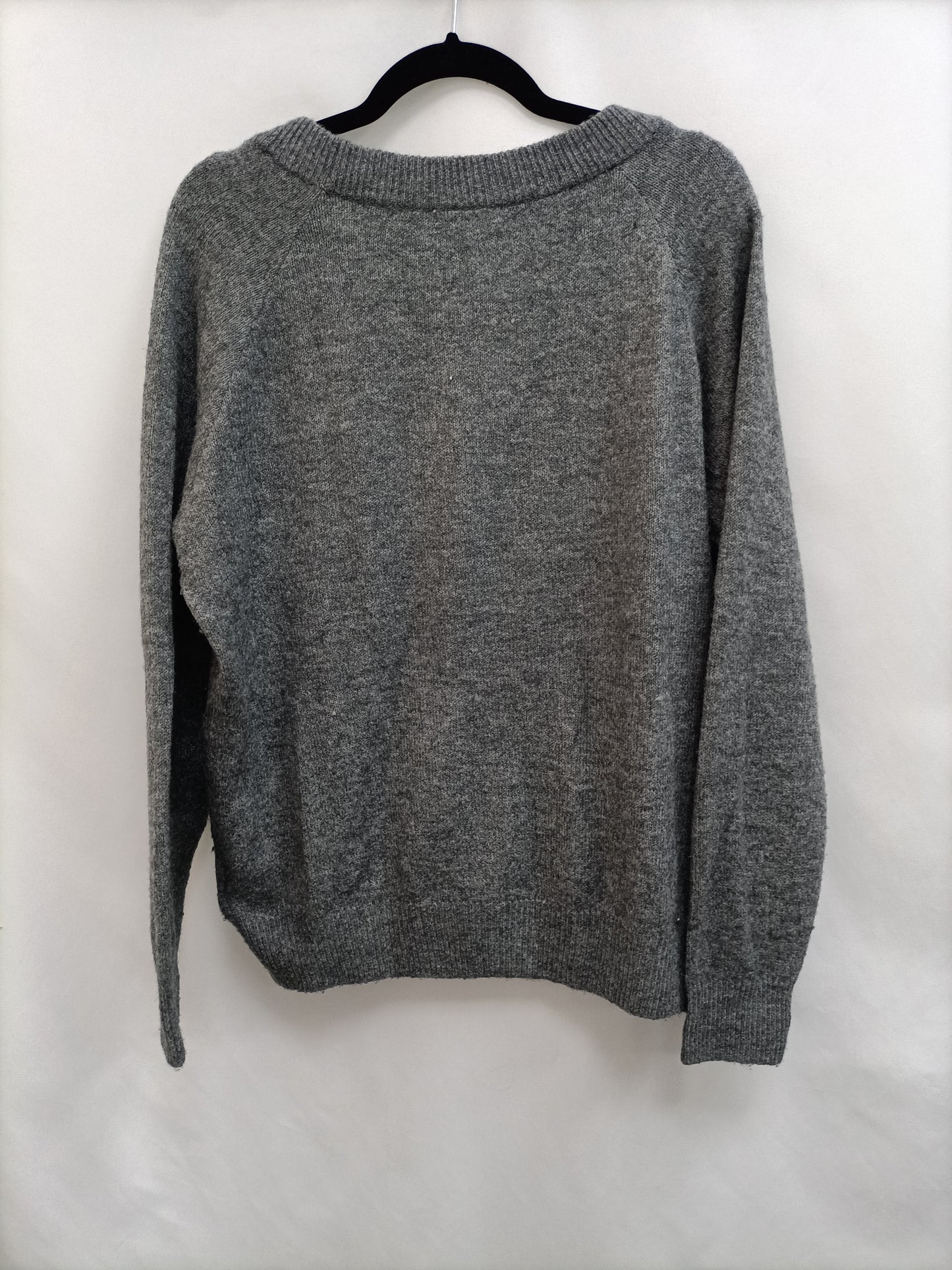 H&M. Jersey gris oversized T.m