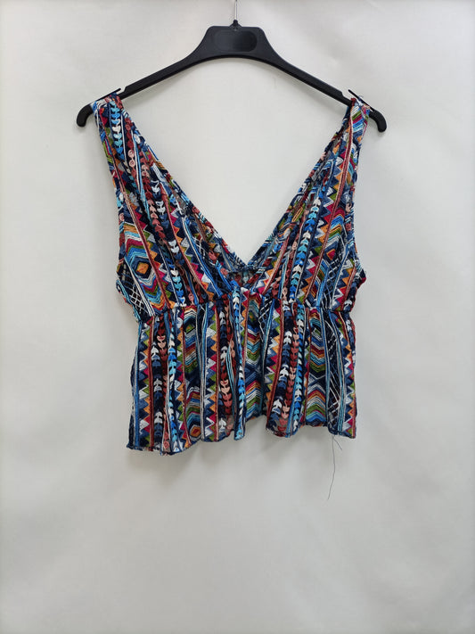 OTRAS. Top étnico Troquelados T.u(s)