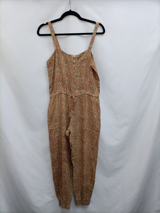 AMICHI. Long floral Ts jumpsuit