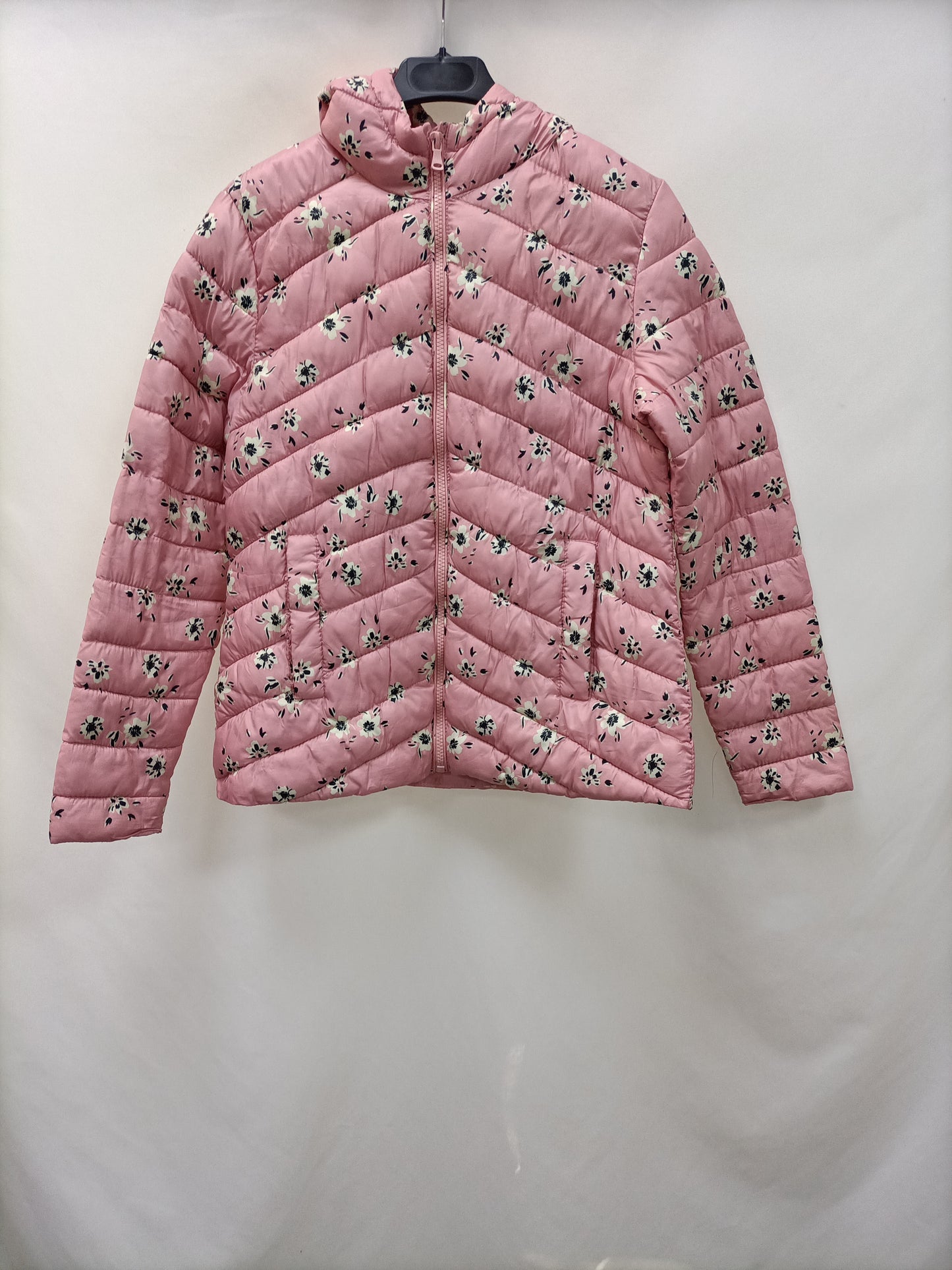 ZARA KIDS. Pink floral feathers S.13/14 (tara)