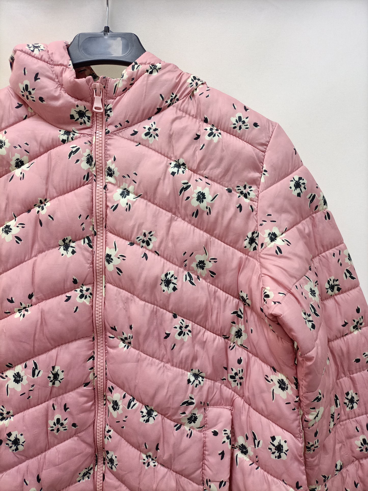 ZARA KIDS. Pink floral feathers S.13/14 (tara)
