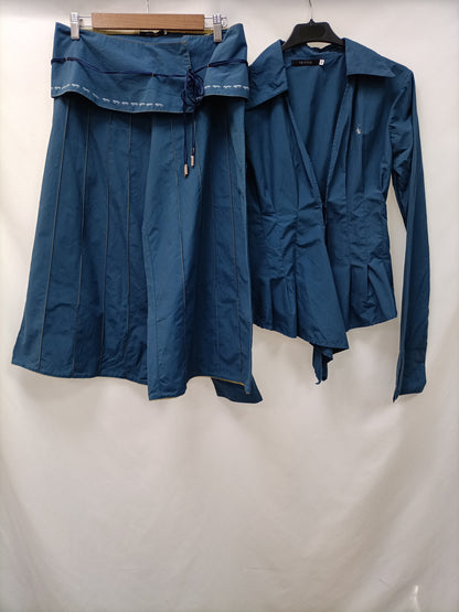 FRITTER. Total look blouse and pants Tm