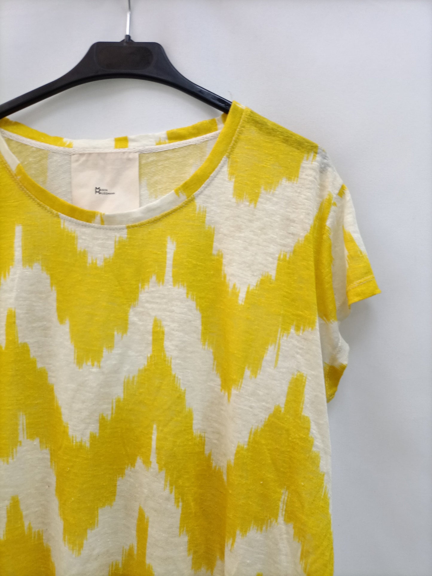 MAISON HAUSSMAN. Camiseta lino tie dye T.M