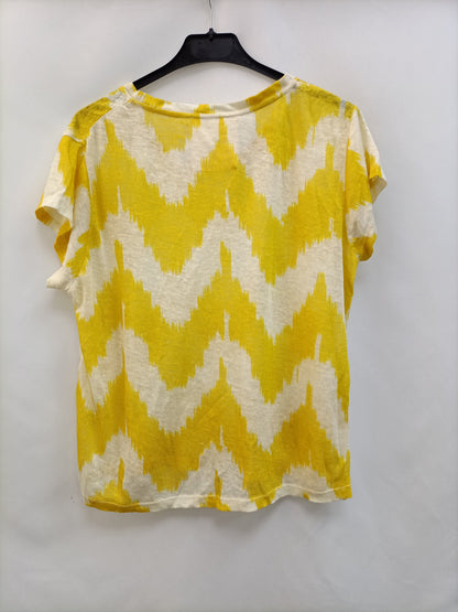 MAISON HAUSSMAN. Camiseta lino tie dye T.M