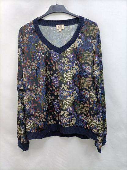 THE FEE ATELIER. Animal print top T.40