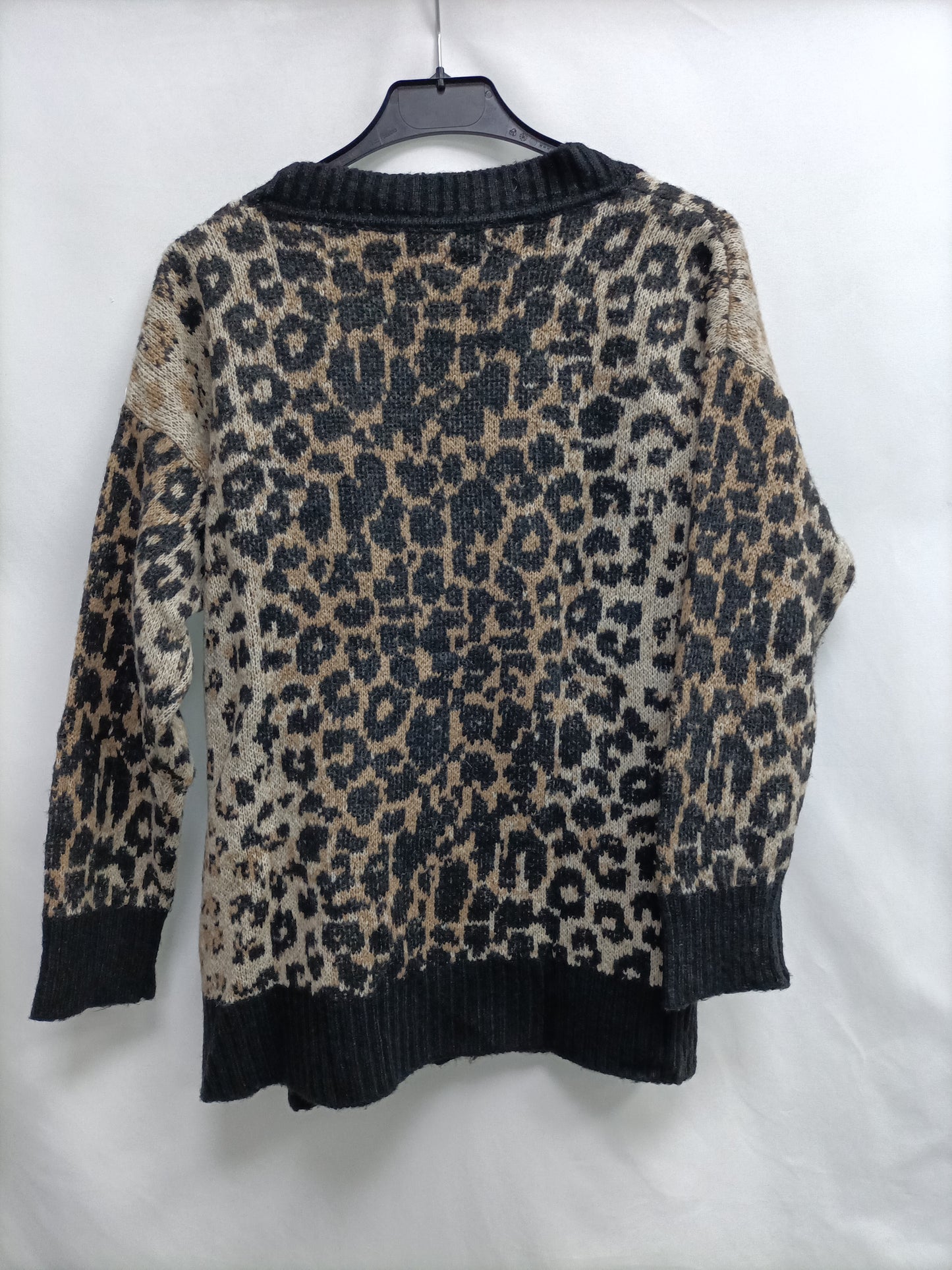 OTHERS. Tu(m) Animal Print Cardigan