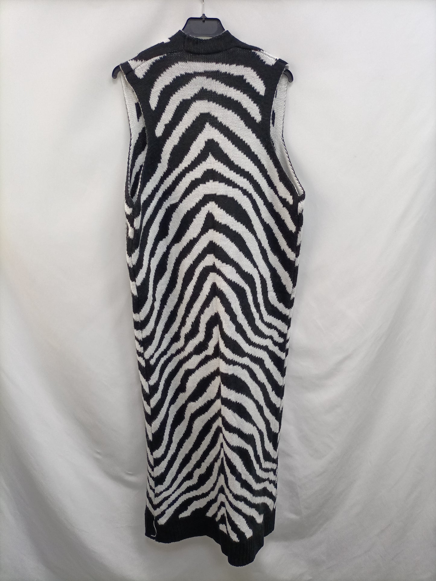 OTHERS. Zebra knit vest TU(m)