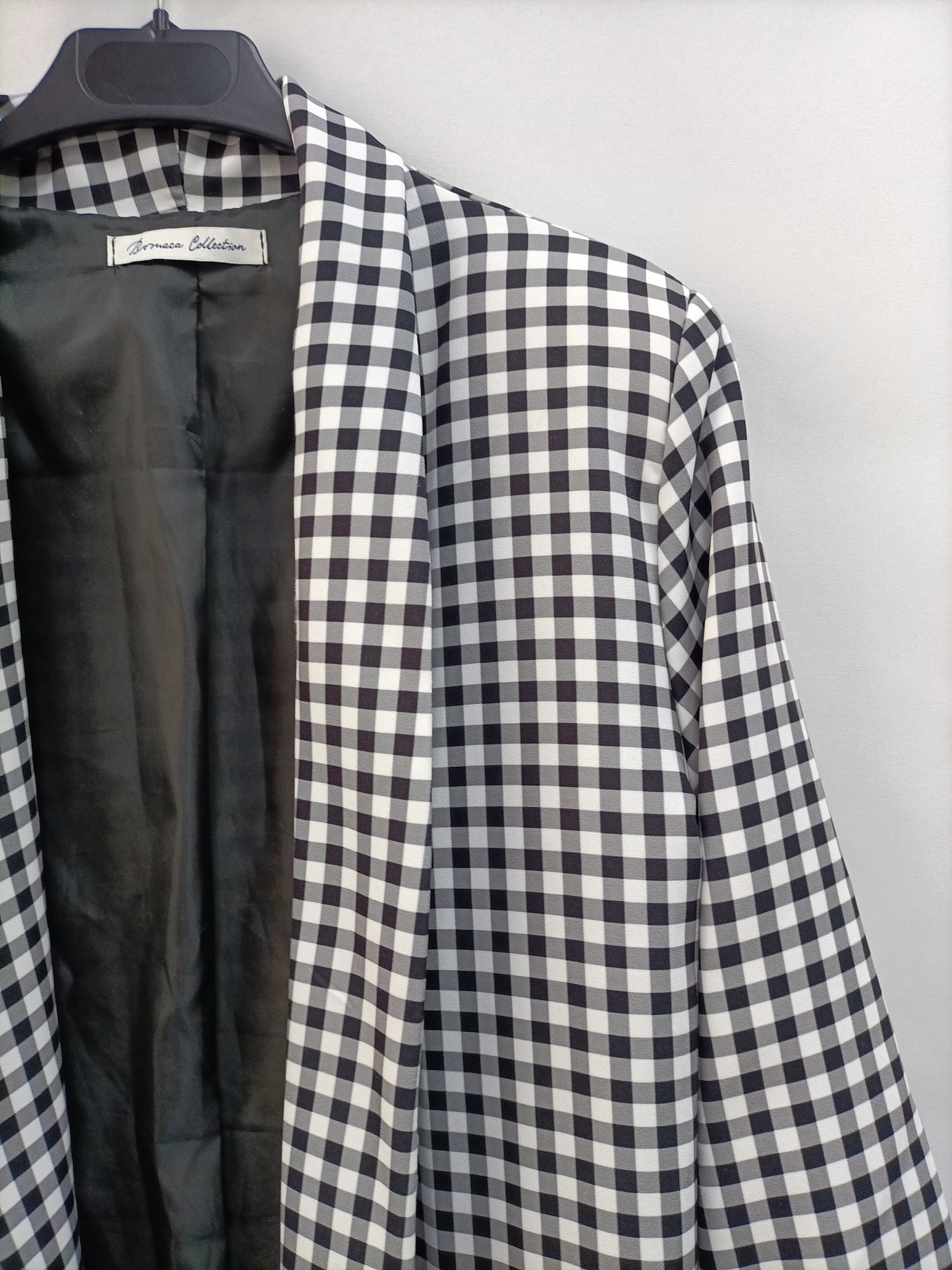 BROMACA. Blazer de cuadros vichy T.u(m)