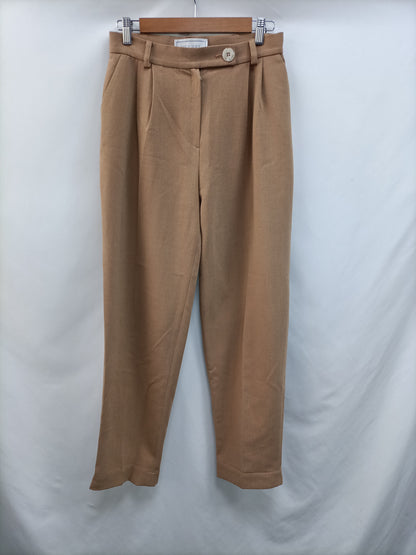 MEVREL. Camel slouchy pants Ts