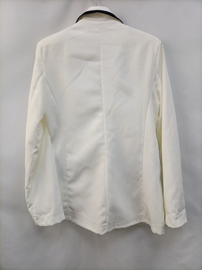 OTHERS. White blazer with buttons Tm
