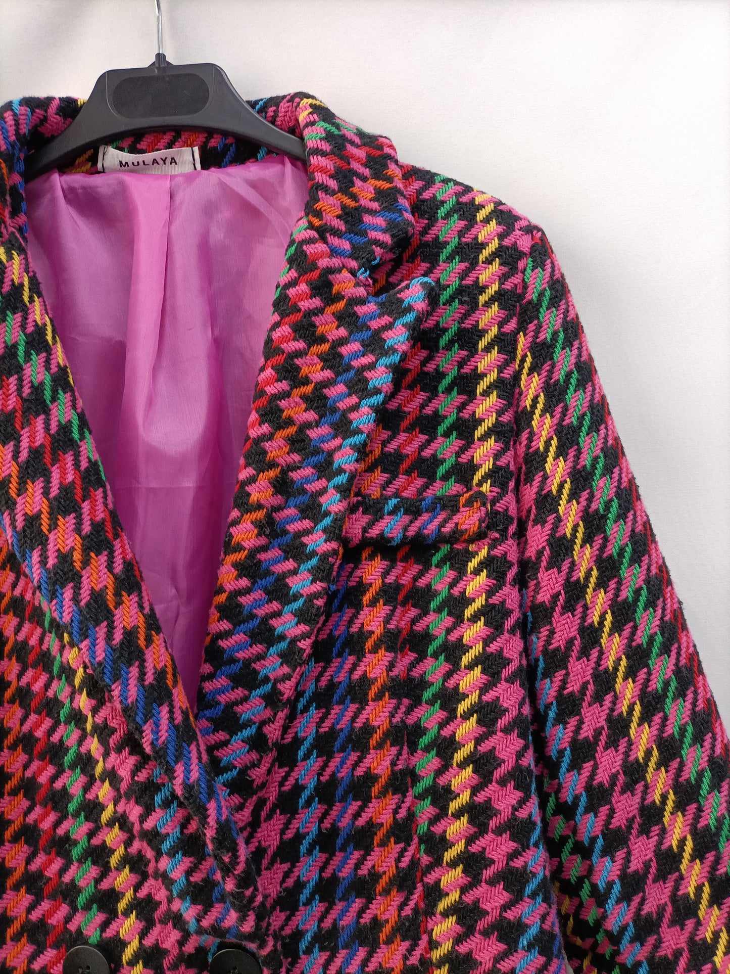 MULAYA. Blazer pata de gallo T.m