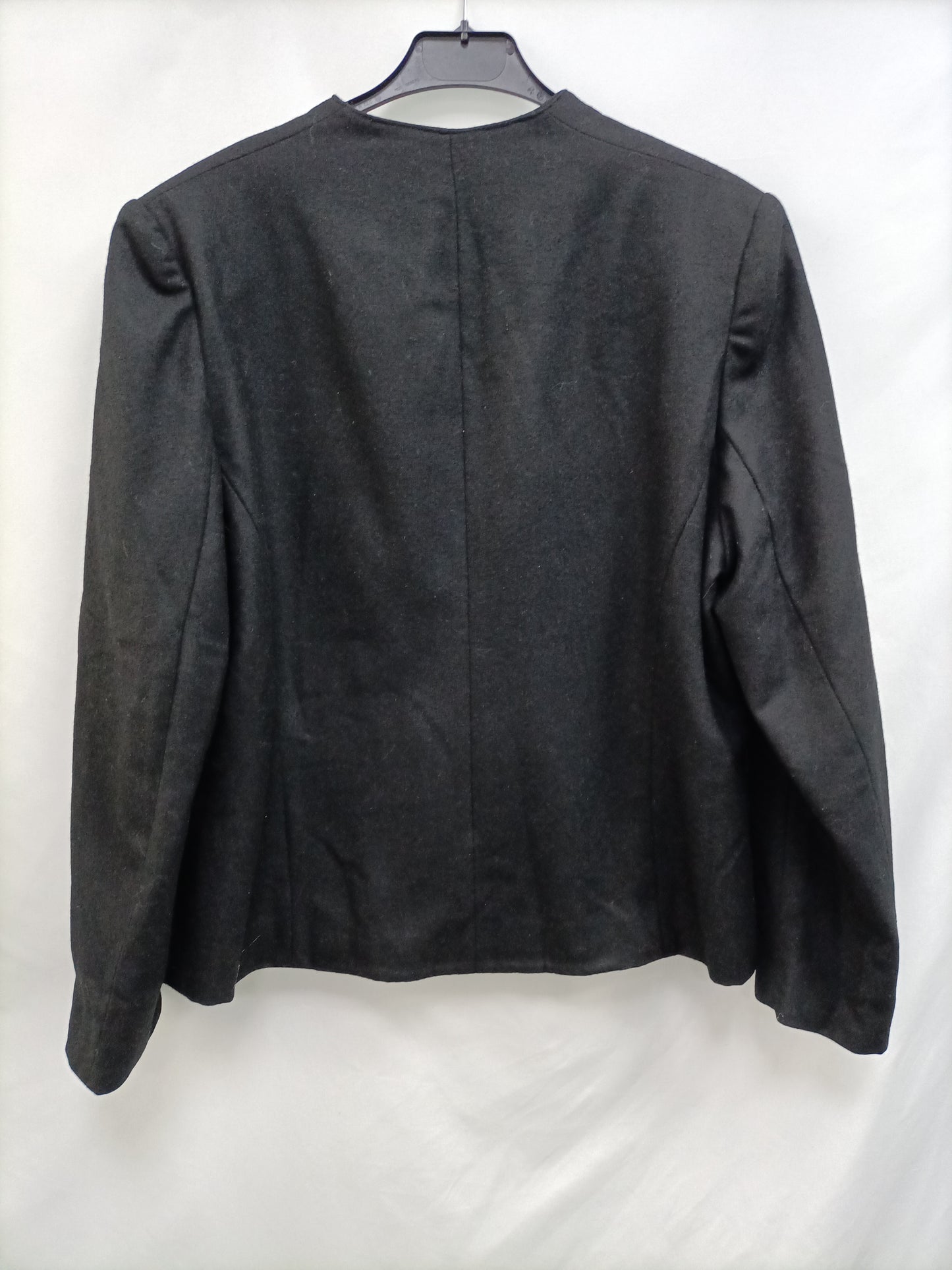 OTRAS. Chaqueta negra paño T.u(l/xl)