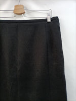 OTRAS. Falda negra básica T.u (42)