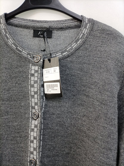 AURA. Chaqueta gris Punto T.50