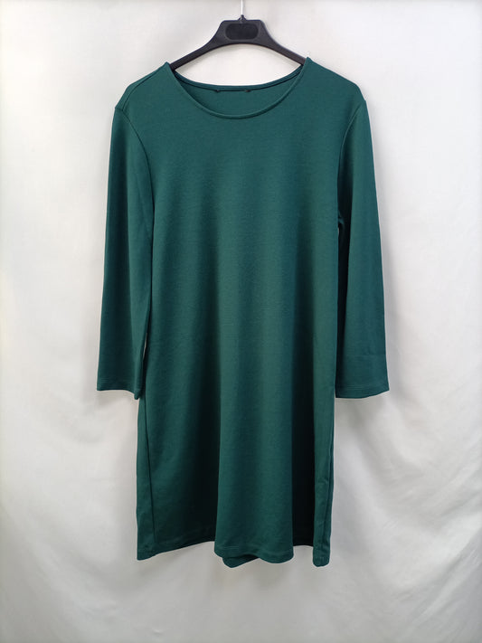 OTHERS. Stretchy green Tu(l) dress