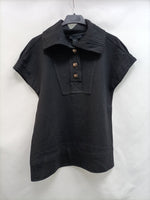 MARC BY MARC JACOBS.Chaleco negro T.XS