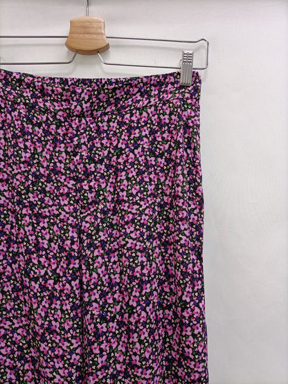 ZARA.Pantalones campana T.s