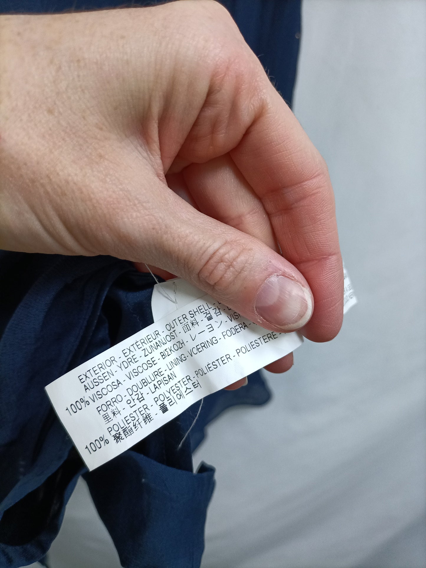 ZARA.Blue top with rhinestone details Ts