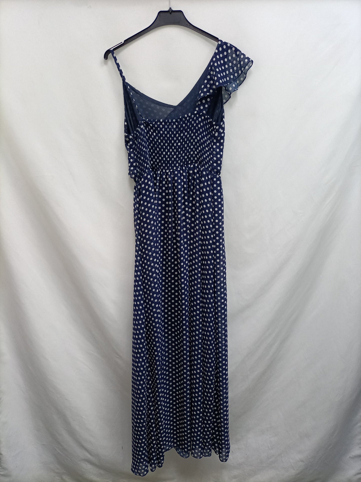 KLING.Vestido largo lunares T.2 (M)