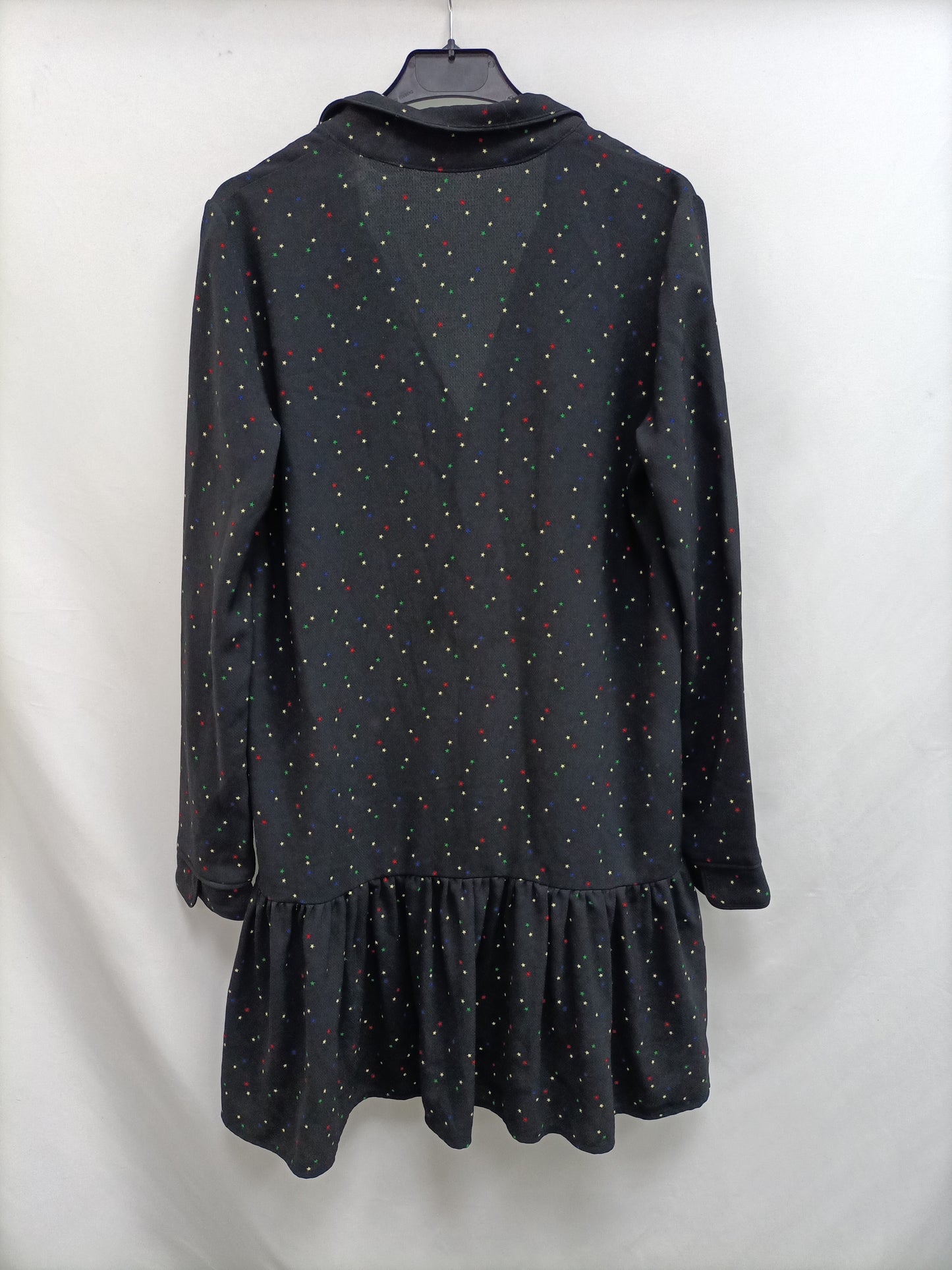 ZARA. Vestido corto estrellas T.m