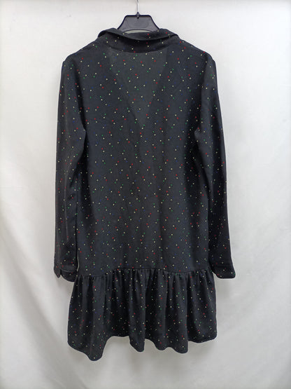 ZARA. Vestido corto estrellas T.m