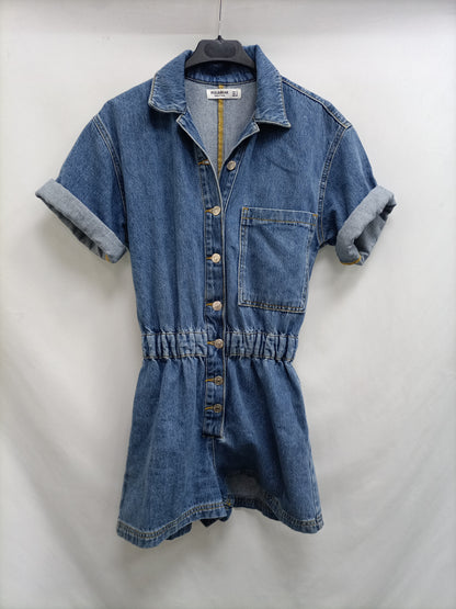PULL&amp;BEAR. Ts denim short jumpsuit
