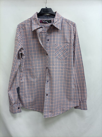ZARA. Checkered Ts Shirt