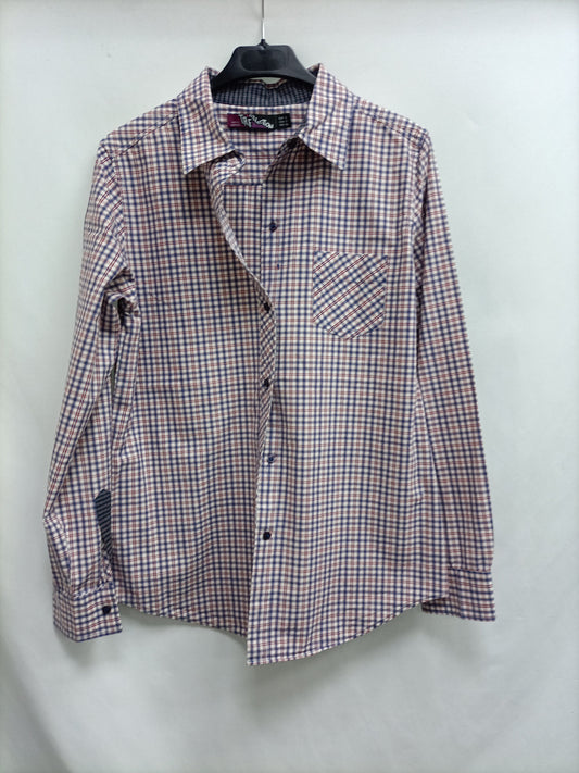 ZARA. Checkered Ts Shirt