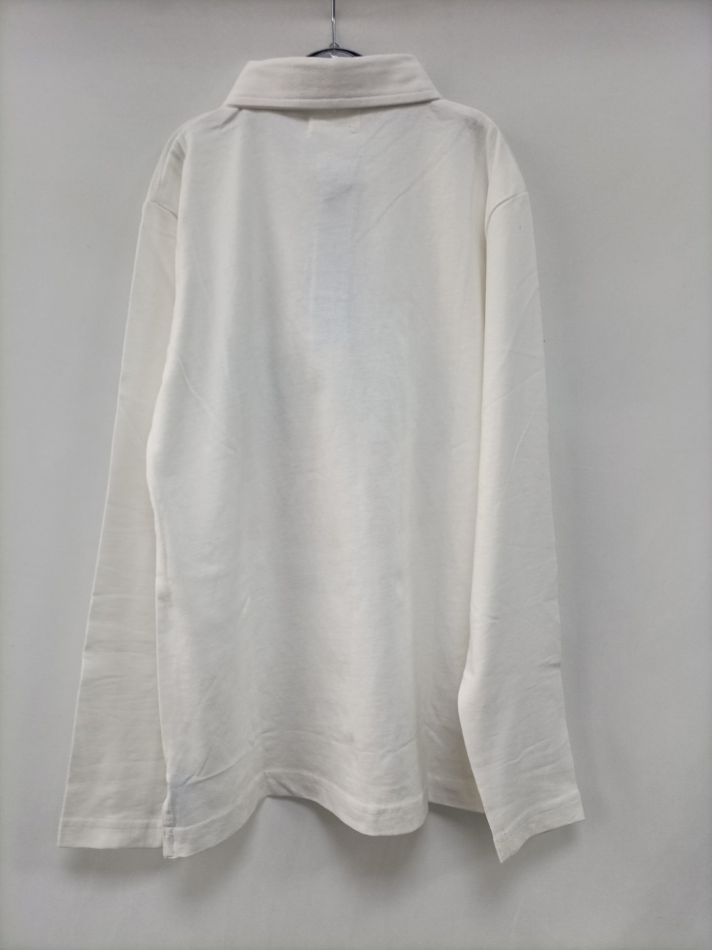 SFERA. White sweater/polo shirt, size 7-8 years