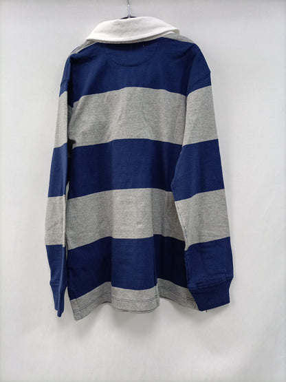 RALPH LAUREN. Striped sweater/polo shirt, size 7 years