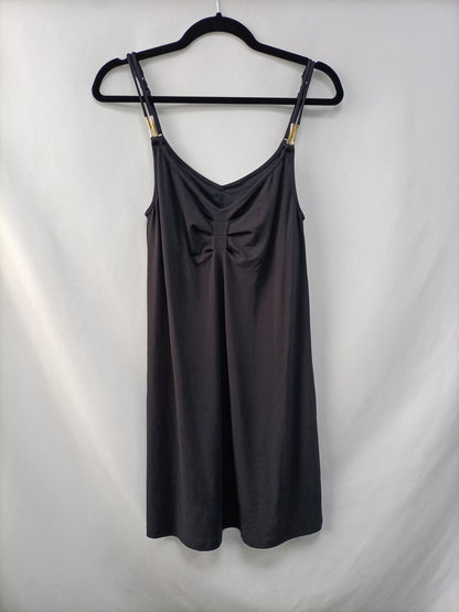 OTRAS. Vestido negrl tirantes T.u(l)