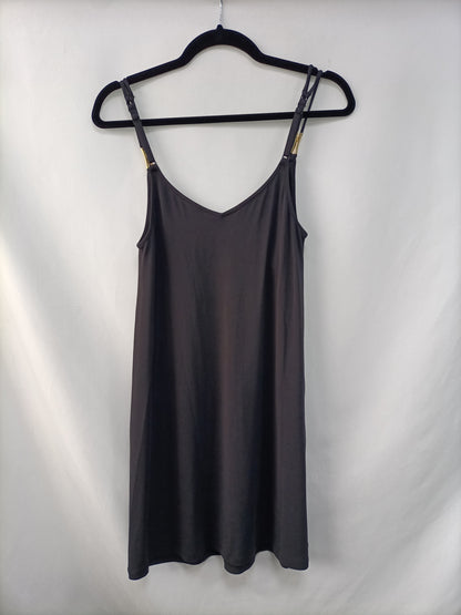 OTRAS. Vestido negrl tirantes T.u(l)