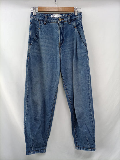 ZARA.Slouchy denim pants S.32 (tara)