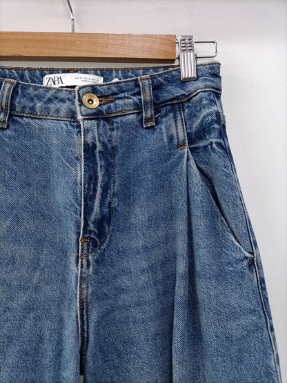 ZARA.Slouchy denim pants S.32 (tara)