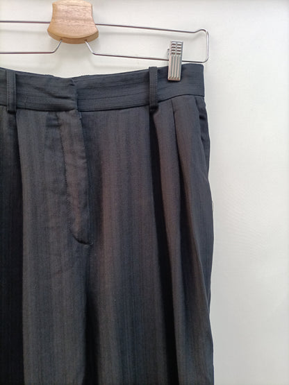 ZARA.Striped fluid trousers S.XS