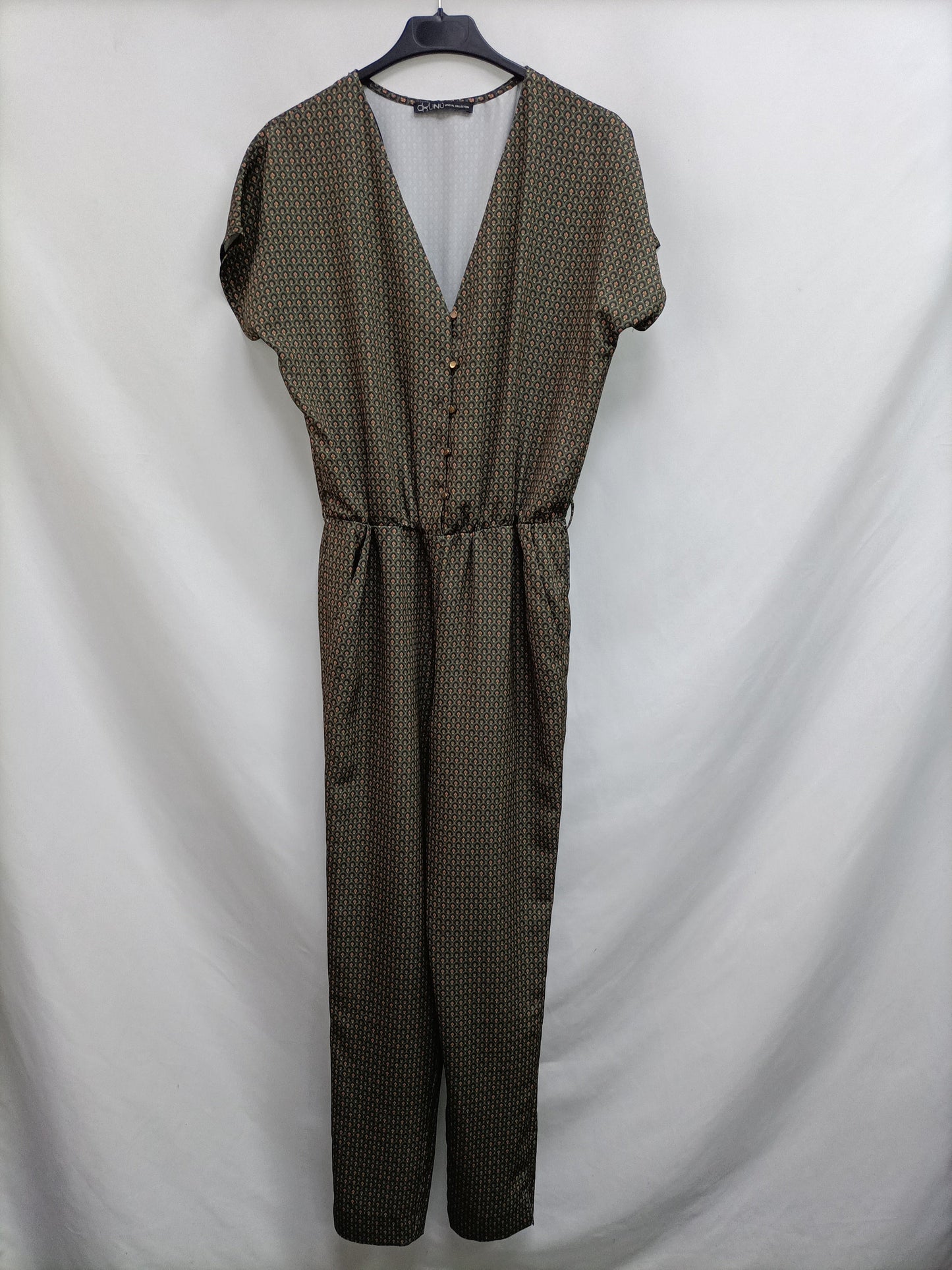 LINU. Mono verde fluido T.s