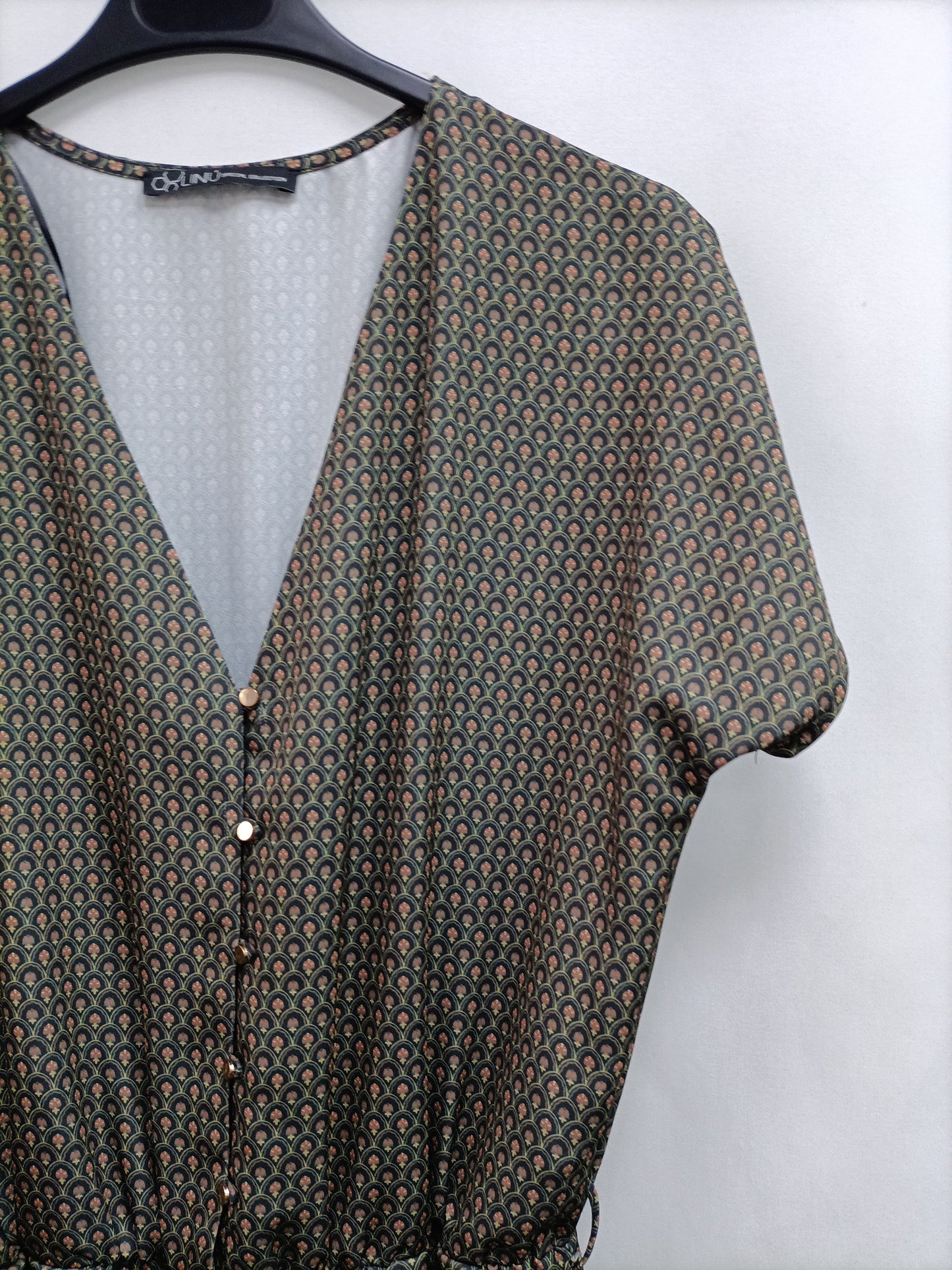 LINU. Mono verde fluido T.s