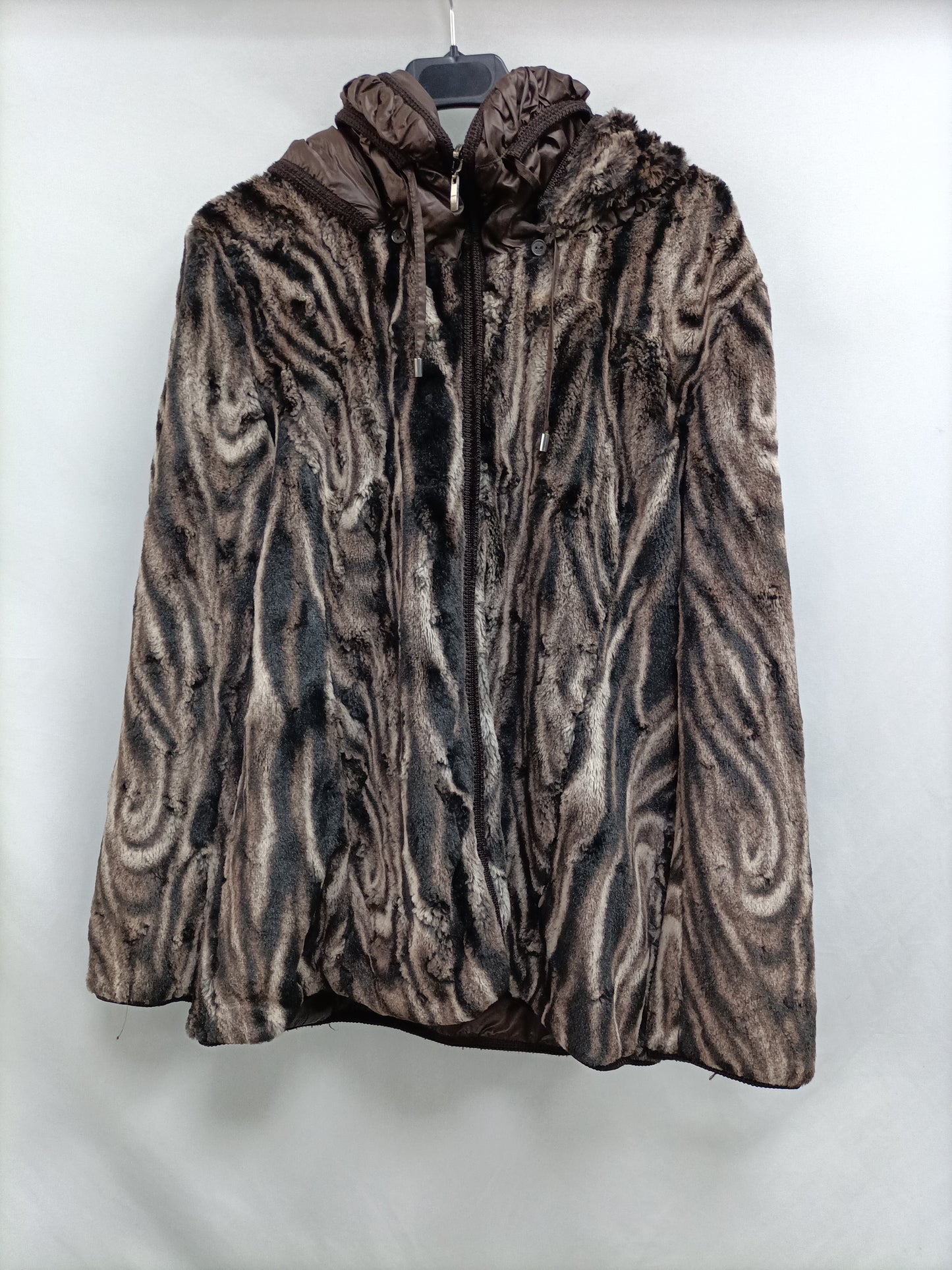 OTRAS.Chaqueta plumas y pelito reversible T.M/L