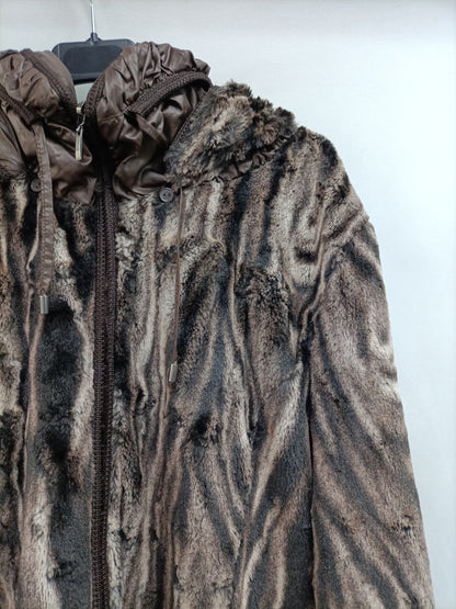 OTRAS.Chaqueta plumas y pelito reversible T.M/L