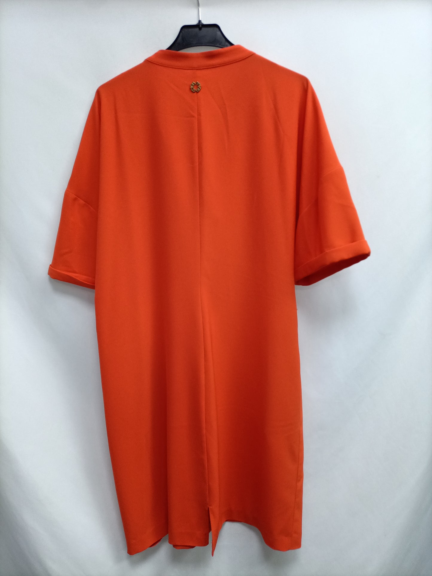 LAMUSA.Vestido corto naranja T.XL(tara)
