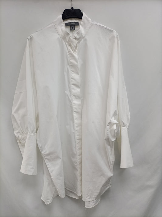 PRIMARK.Camisa larga blanca t.44