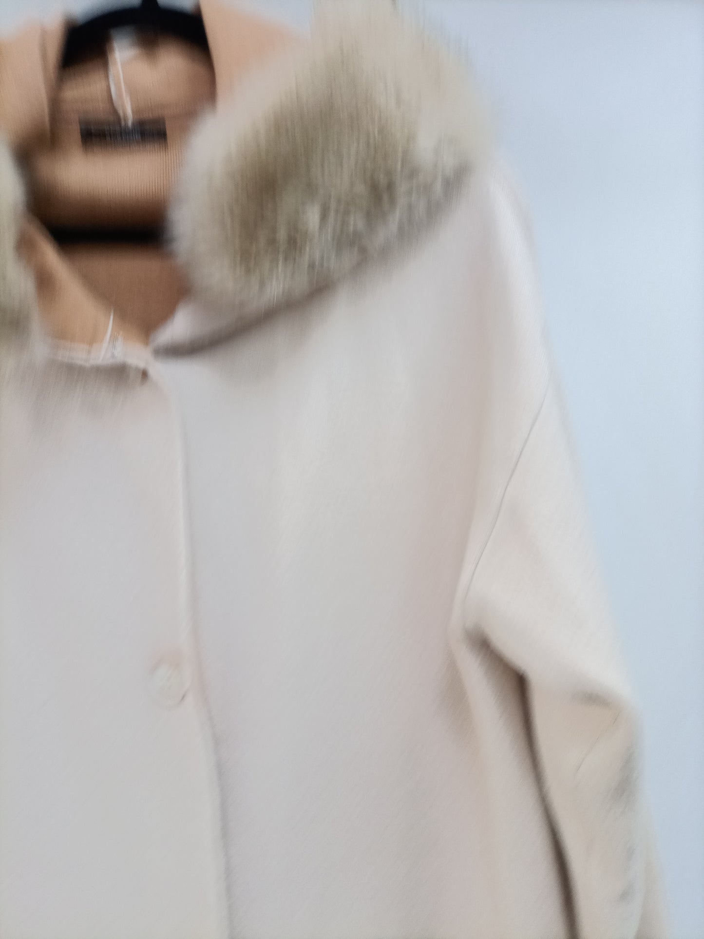 PARFOIS.Chaqueta punto beige TU