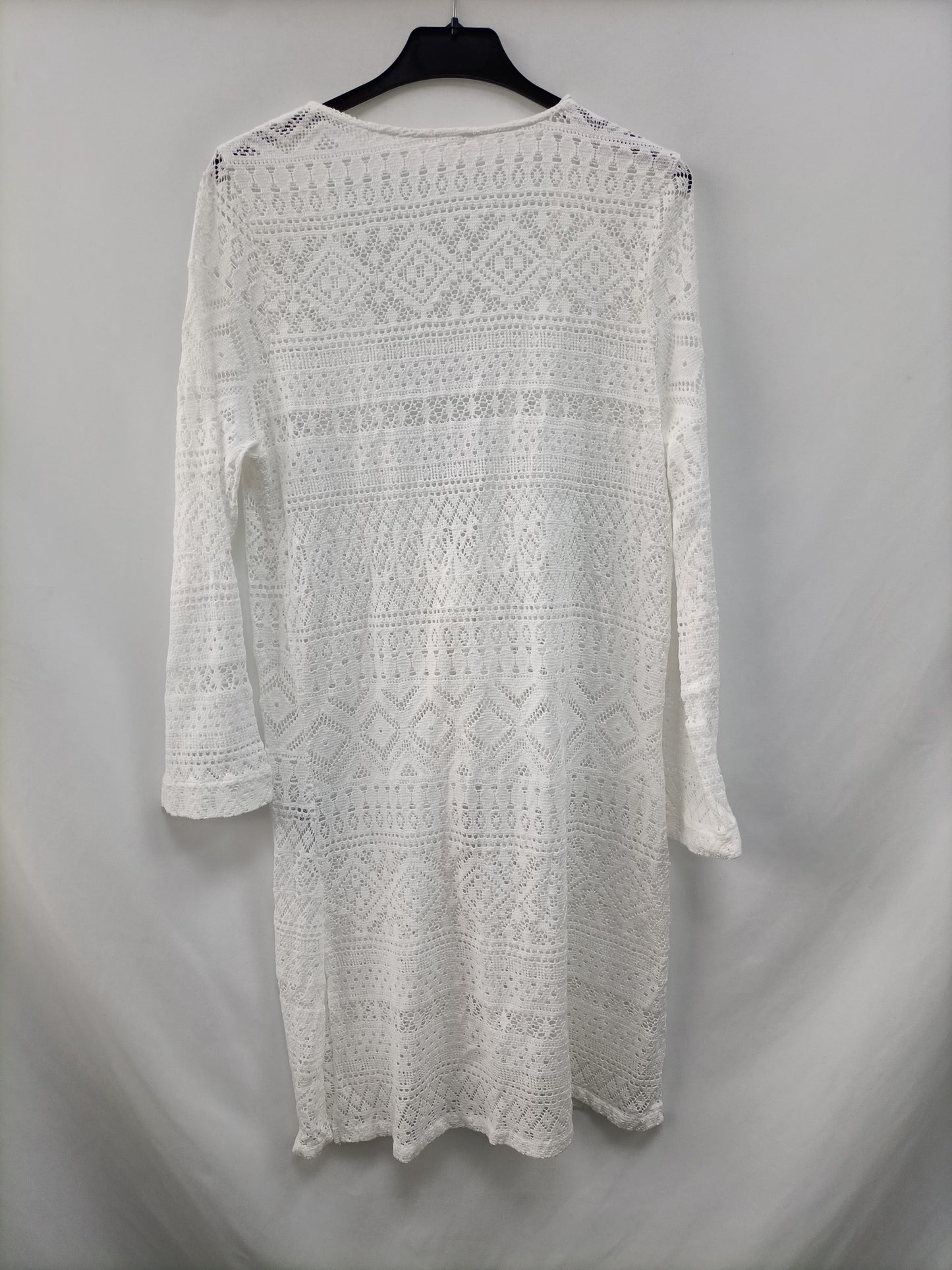 OYSHO. Top encaje blanco T.s/m