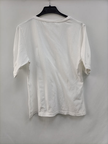 DANDARA. Ts white basic t-shirt